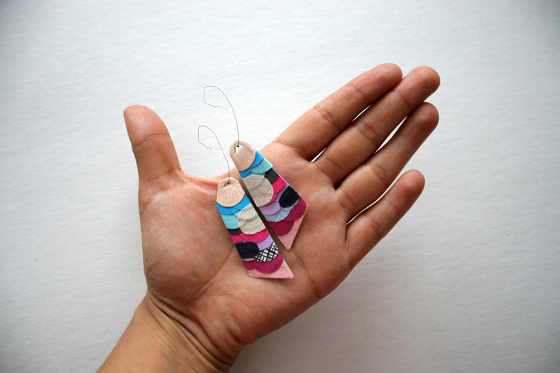 Paper Earrings