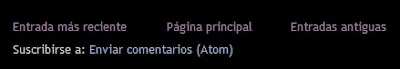 Enlaces de navegación entradas antiguas/recientes en Blogger