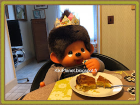 monchhichi, kiki, galette des rois, épiphanie