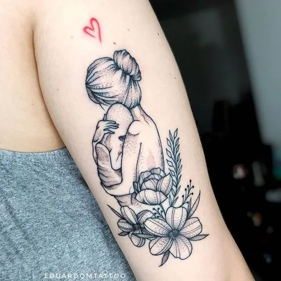 tatuaje dedicado a una madre