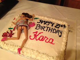 21st Barbie Birthday Cake Decorations
