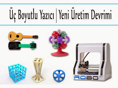 Üç Boyutlu Yazıcı | Yeni Üretim Devrimi