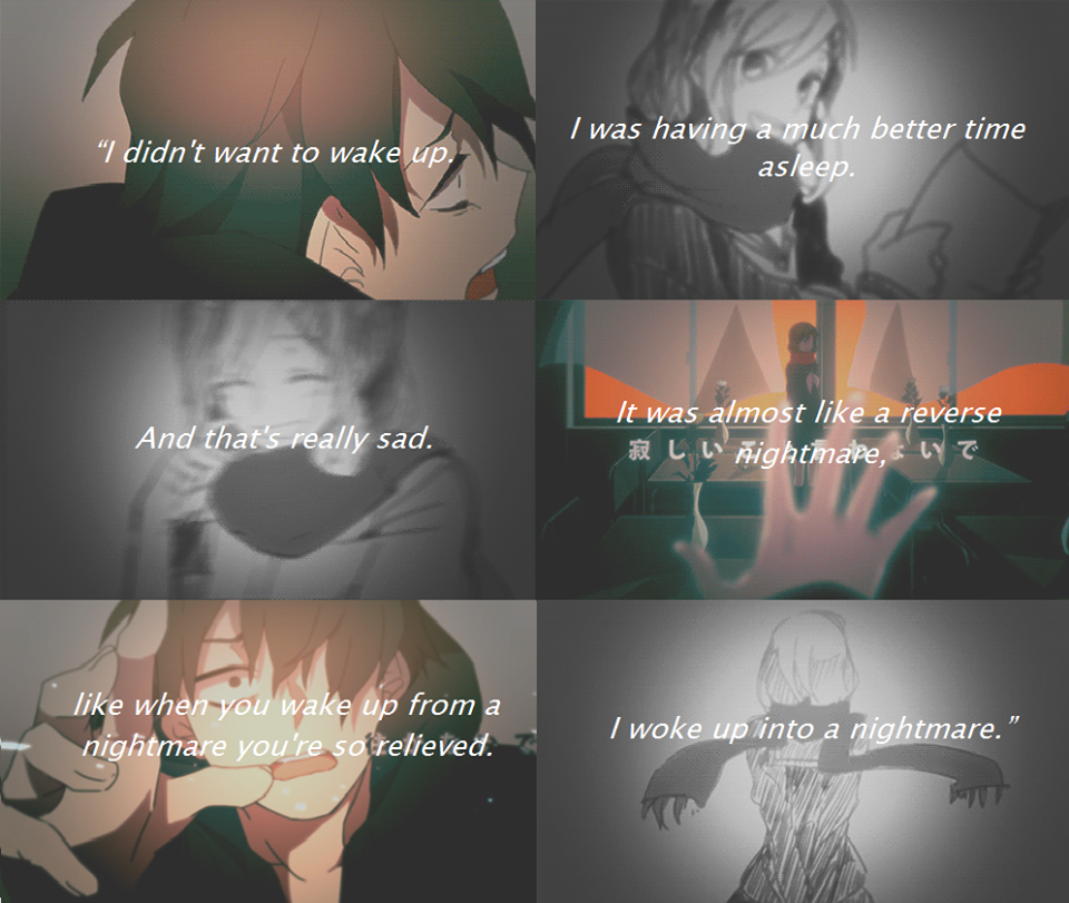 My Thought: Sad Anime Quotes