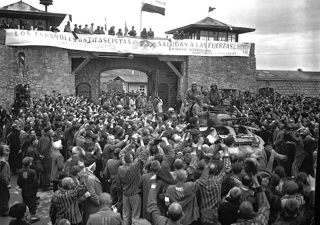 Liberación de Mauthausen el 6 de mayo de 1945 / Foto: Cpl Donald R. Ornitz, US Army