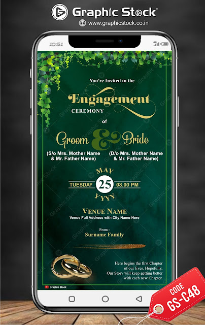 engagement invitation