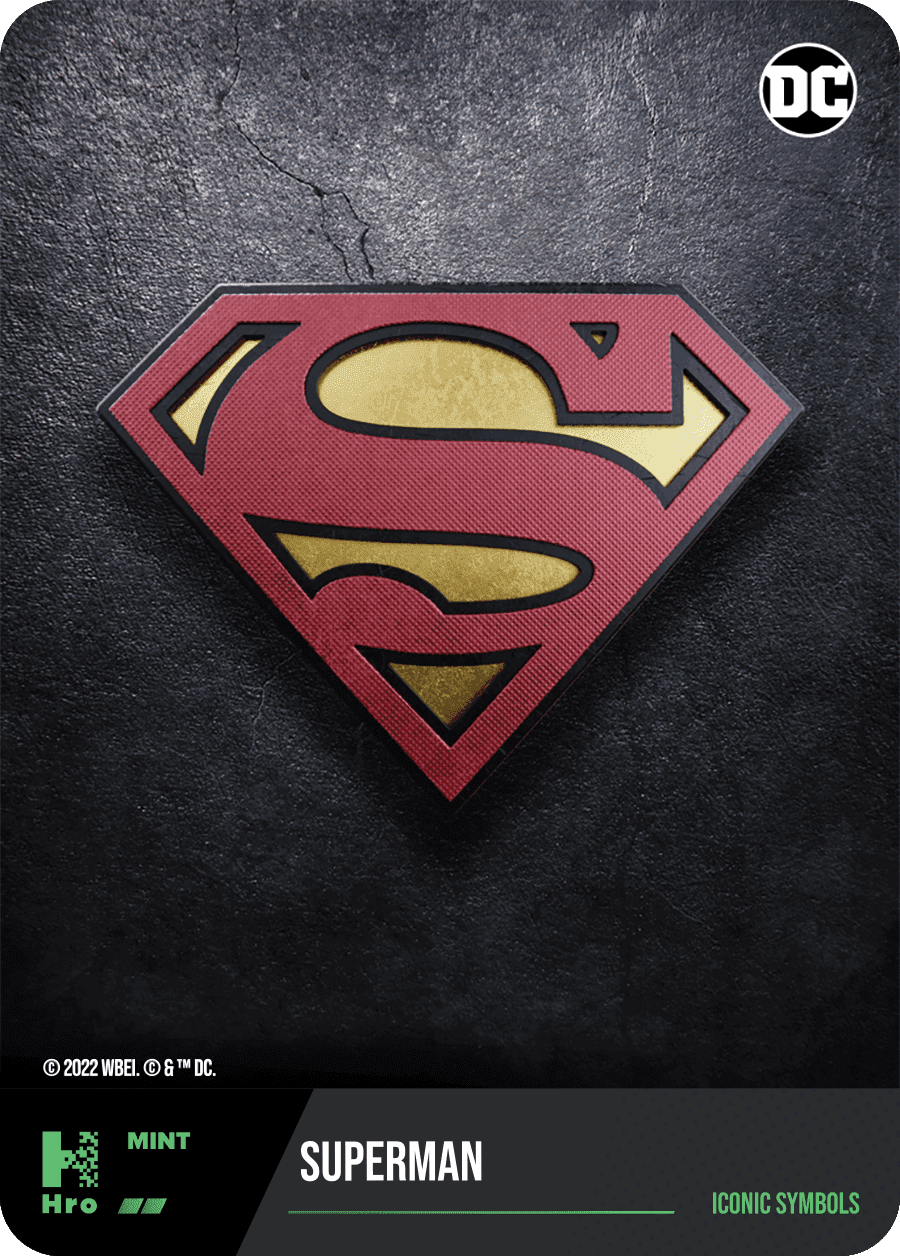 2022 Hro DC Unlock the Multiverse Chapter 1 - Iconic Symbols - Superman