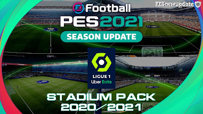 PES 2021 FULL Ligue 1 Stadium Pack 2020/2021