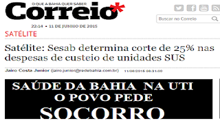 Sesab determina corte de 25% nas despesas de custeio de unidades SUS