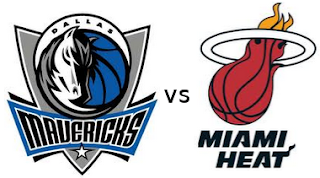 Logos de equipos Dallas vs Miami