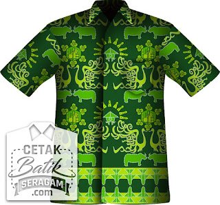 Cetak batik custom