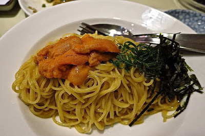 Keria Japanese Restaurant, uni spaghetti