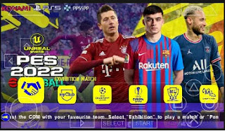 Download PES PPSSPP eFootball 2022 New Leagues Latest Transfer And English Commentary Best Graphics