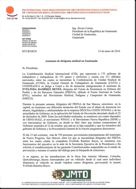 Comunicado de la CSI sobre el asesinato de Evelina_Page_1