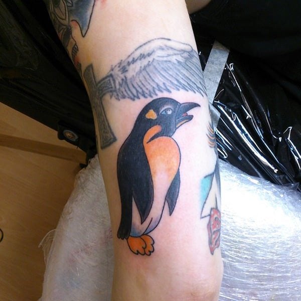 Tatuagens de pinguins