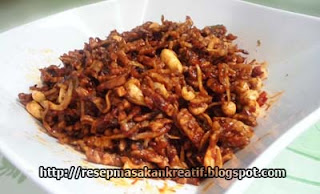 Resep Orek Tempe Teri Medan