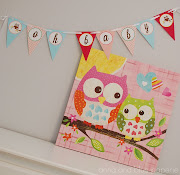 Our Owl Love You custom printable party collection is simply a hoot! (anna and blue paperie owl love you banner logo)