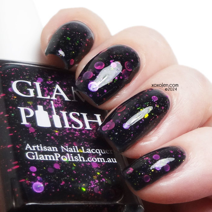 xoxoJen's swatch of Glam Polish Revenge Party