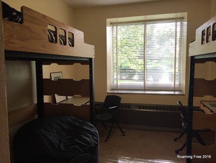 Typical dorm room