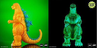 Designer Con 2022 Exclusive Godzilla Soft Vinyl Figures by Mondo – Godzilla ’84, Jet Jaguar & Biollante