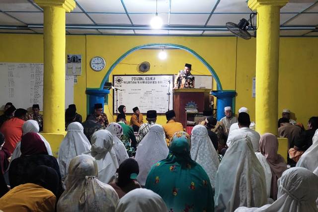 PDM Pasbar Kunjungi Desa Baru untuk Safari Ramadhan 1445 H