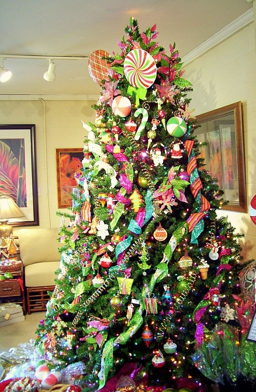 15 contoh dekorasi pohon natal christmas tree decorations 