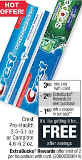 FREE Crest Complete Toothpaste CVS Deal