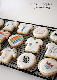 vegan doodle sugar cookies