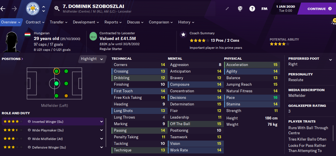 FM21 Dominik Szoboszlai 2030