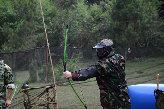 Archery Panahan Program EO Lembang Bandung Cikole-Paket Archery Panahan Lembang-War Game-Battle-Shooting Target