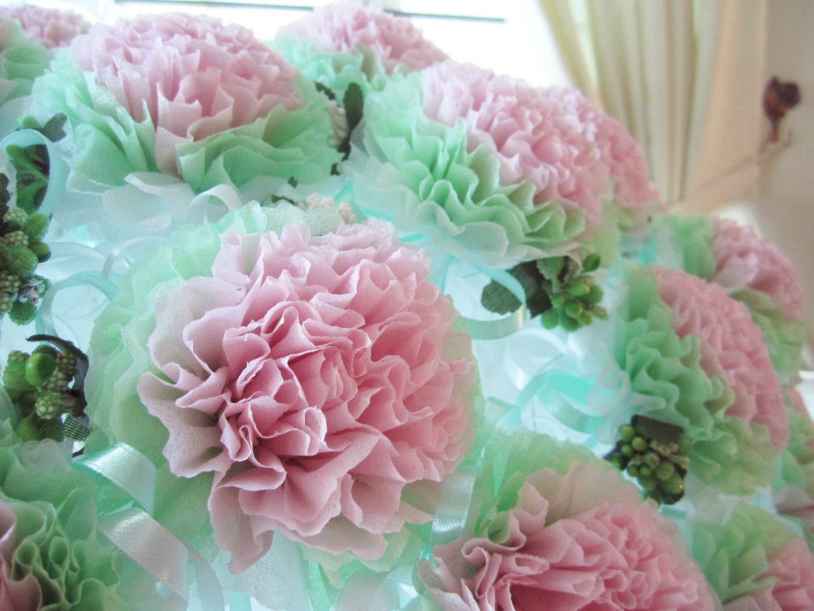 Oh Pretty Please TISSUE FLOWER BUNGA  TELUR  Latest Design