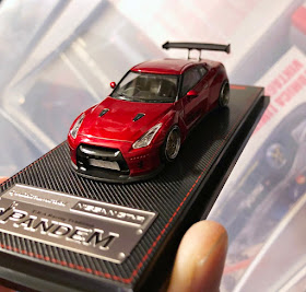 ignition model Pandem R35 GT-R Red Metallic