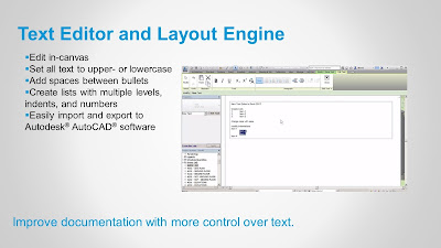 Text Editor and Layout Engine in Revit 2017