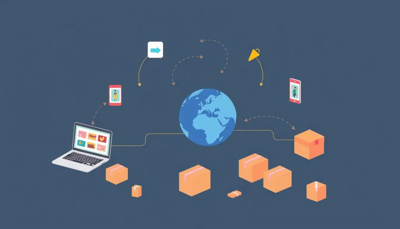 dropshipping model