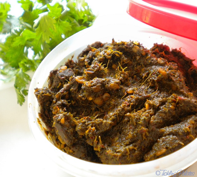 Kothamalli Thokku