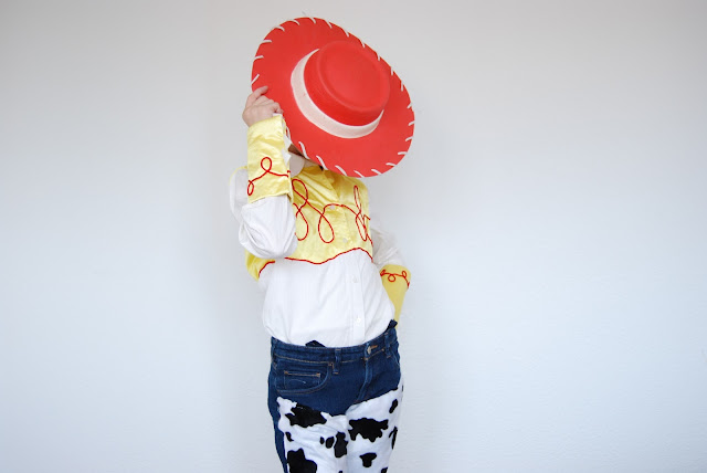 disfraz Jessie la vaquera hecho en casa. Handmade Jessie from Toy Story costume