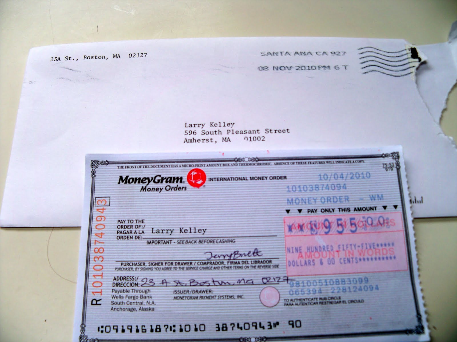 Howto: How To Fill Out A Moneygram Money Order For Rent