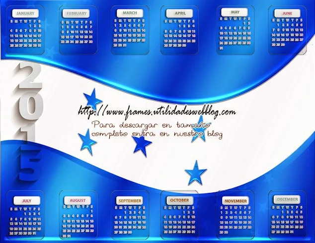 Hermoso calendario con la bandera de Honduras