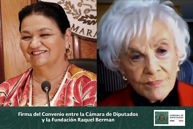 La Cámara de Diputados firma Convenio de Colaboración con la Fundación Raquel Berman