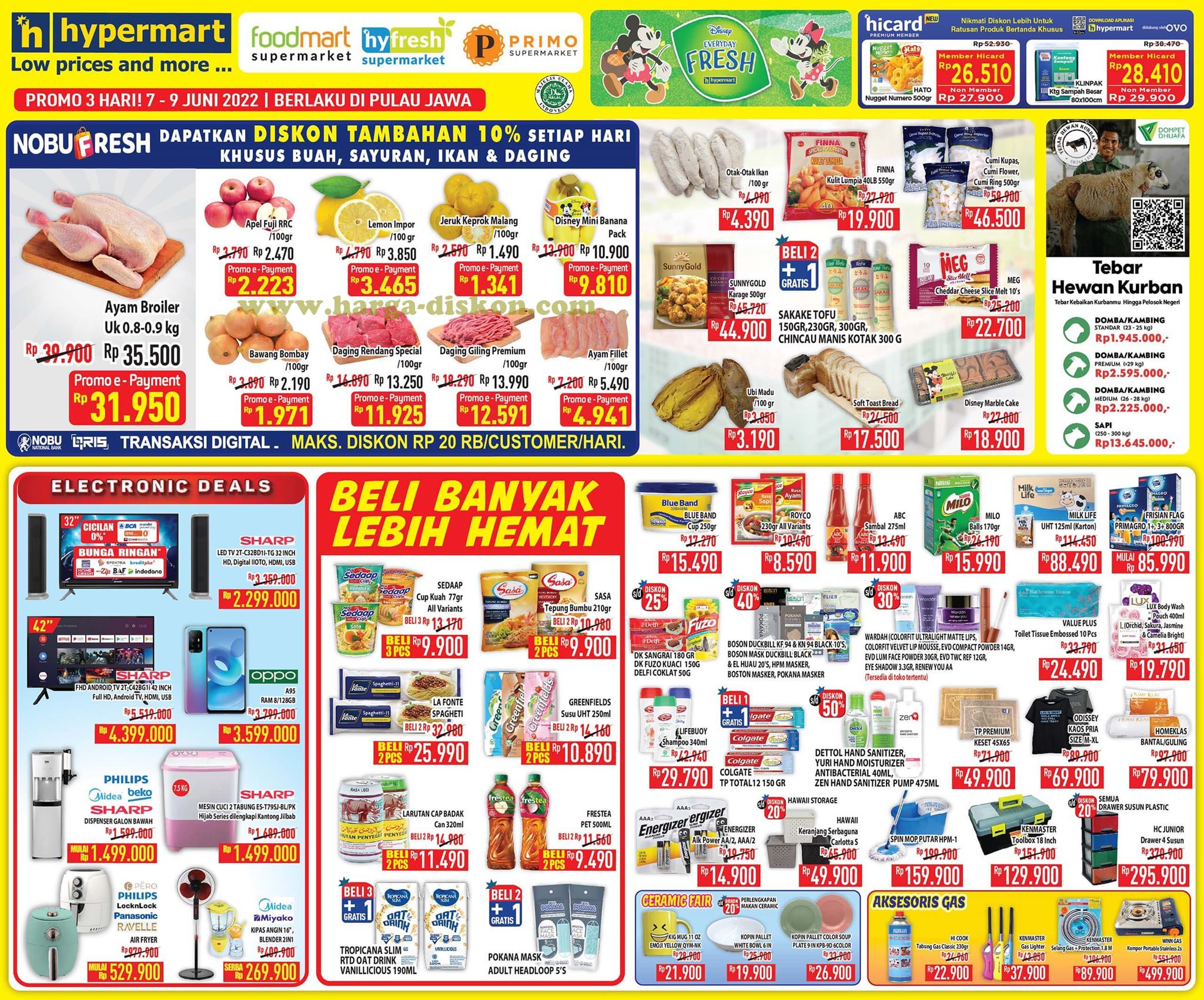 Promo HYPERMART Awal Pekan 7 - 9 Juni 2022