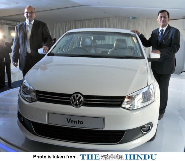 Volkswagen Vento Launched in India with Petrol Diesel Variants