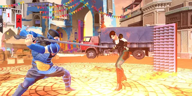لعبة Kung Fu Karate Fighting Games | لعبة القتال المميت والمصارعة الإحترافية