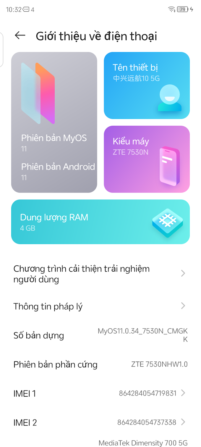  ZTE 7530N Tiếng Việt - Mở Mạng - FRP