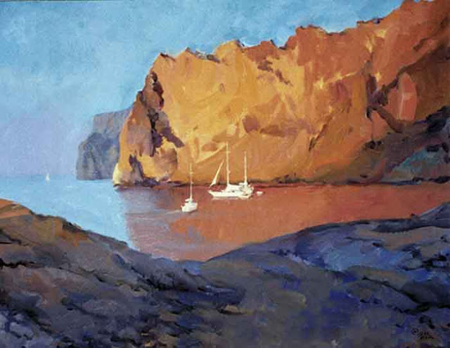 Alex Hook Krioutchkov, Mallorca en pintura