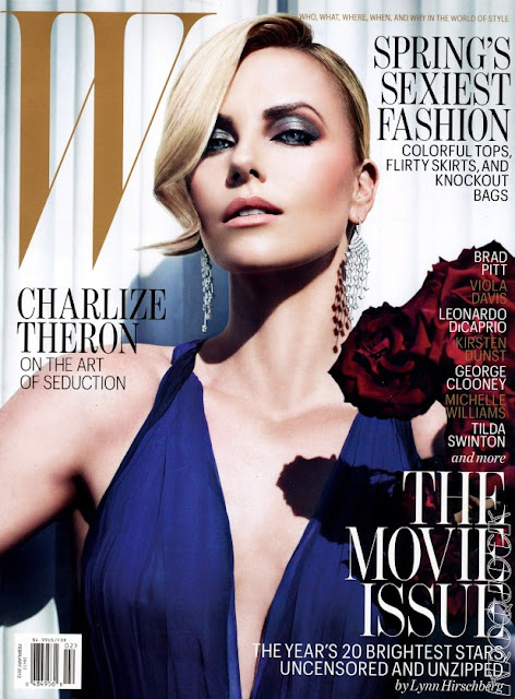 Charlize Theron W Magazine US February 2012