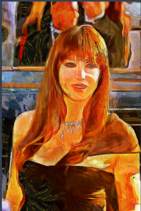 MONICA  BELUCCI  PAINT