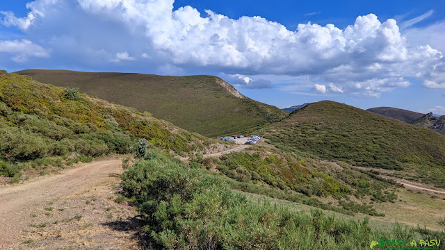 Llegando a la Horcada de Valcabao