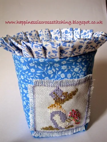 Cross Stitch bag By Lynn B