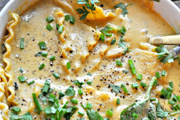 Vegan White Lasagna Soup