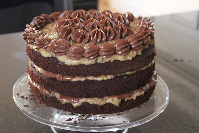 German chocolate cake