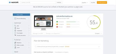 Woorank, herramienta seo para mejorar posicionamiento web